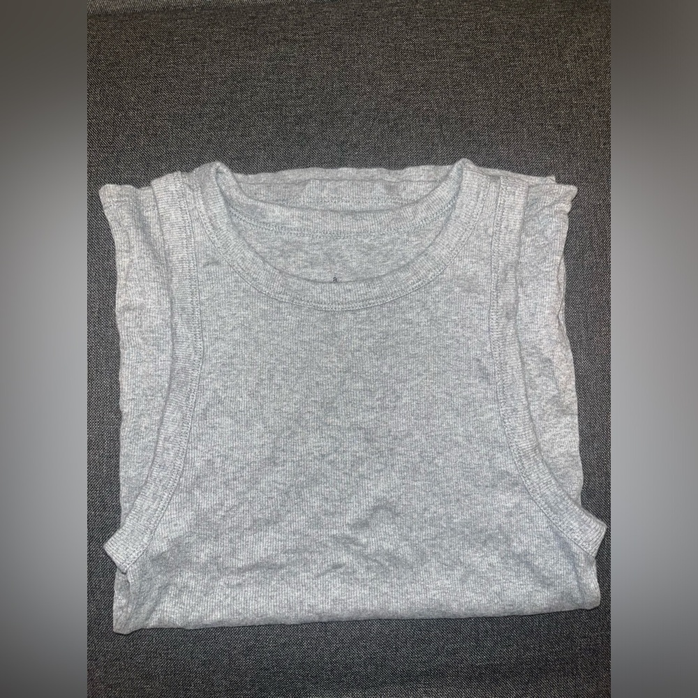 high neck tank top
